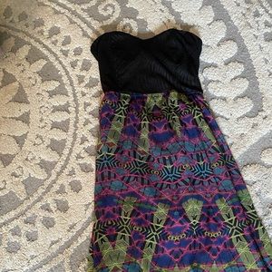 Multi color maxi dress
